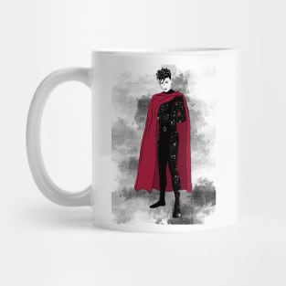 Black and red Mug